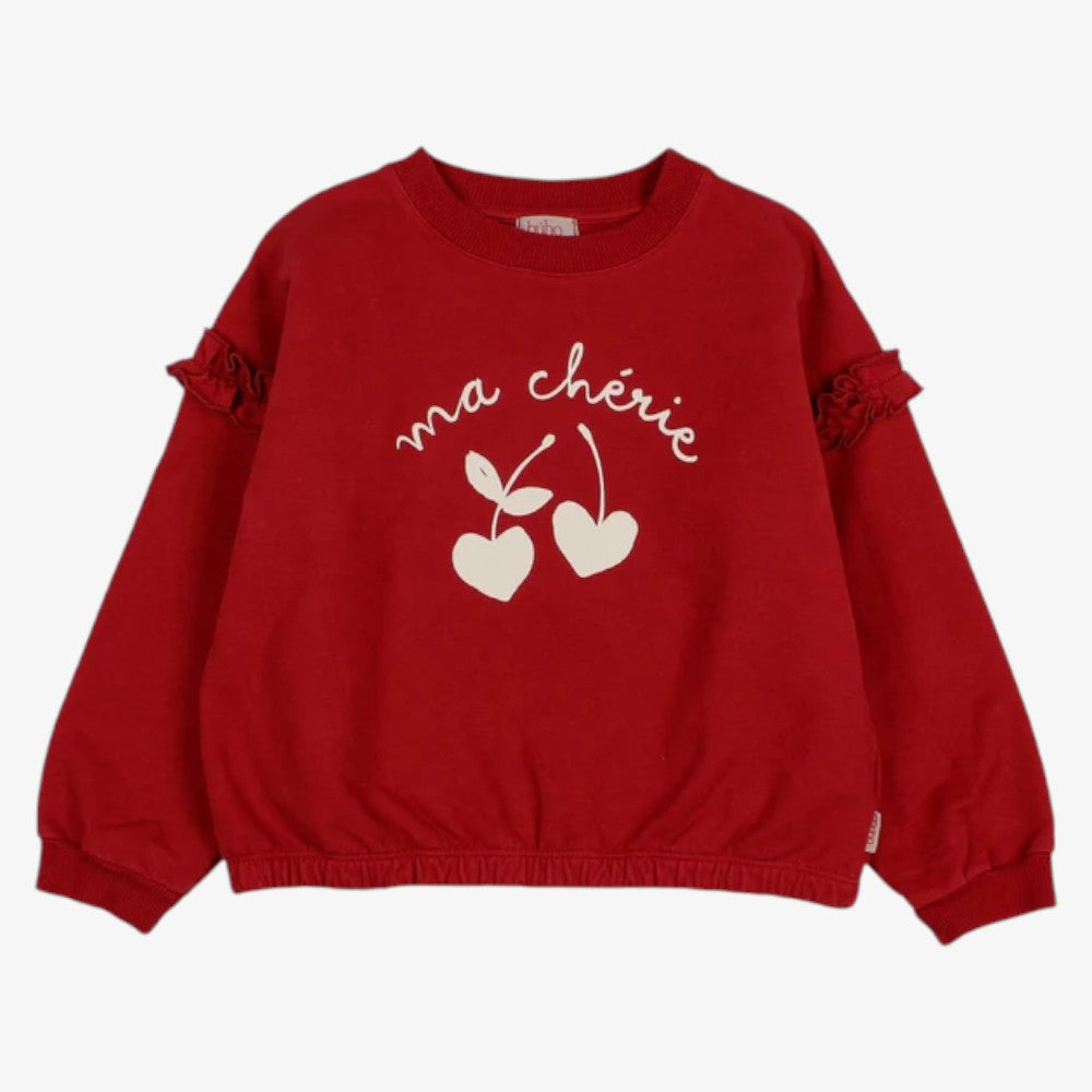 Cherie Sweatshirt - Cherry