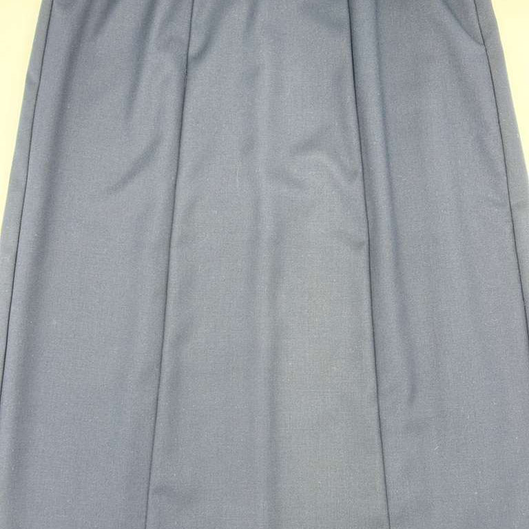 Waistband Woven Skirt - Navy
