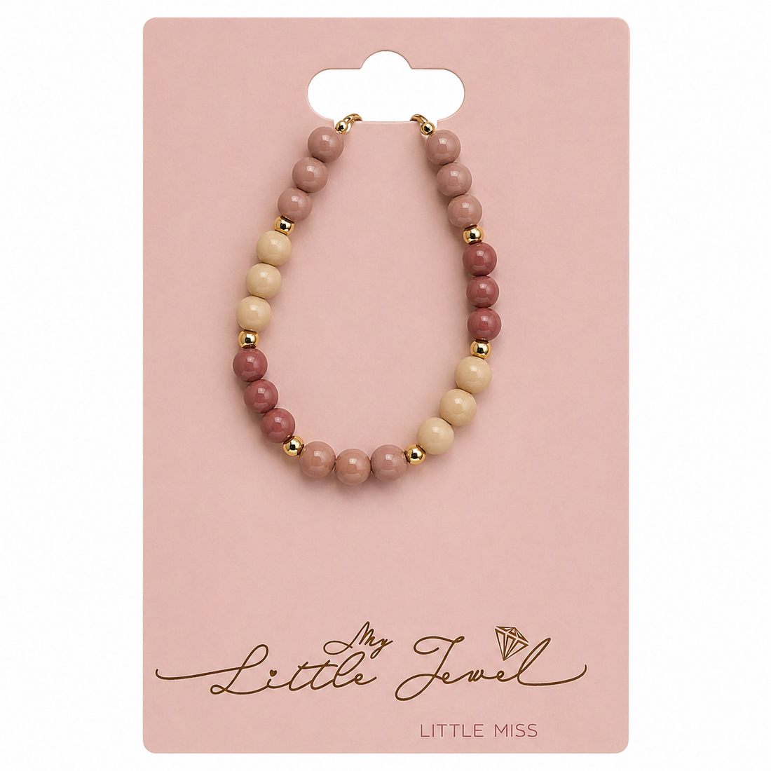 Beads Bracelet - Mauve