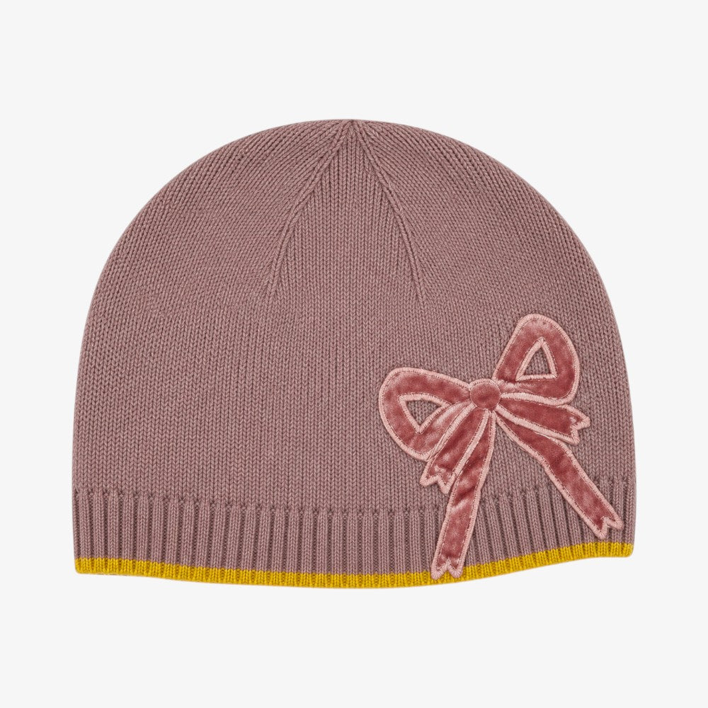 Bow Hat - Cameo Pink