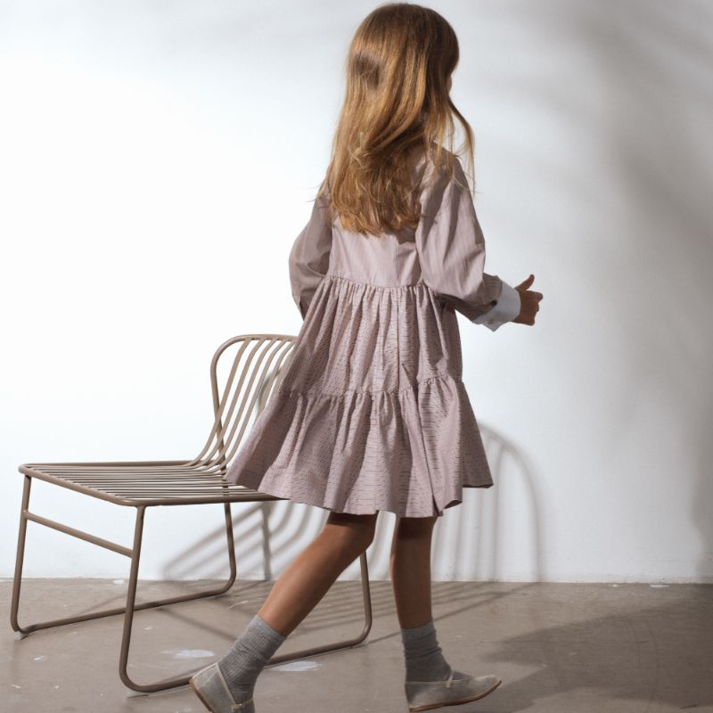 Diablo Dress - Sand Stripes