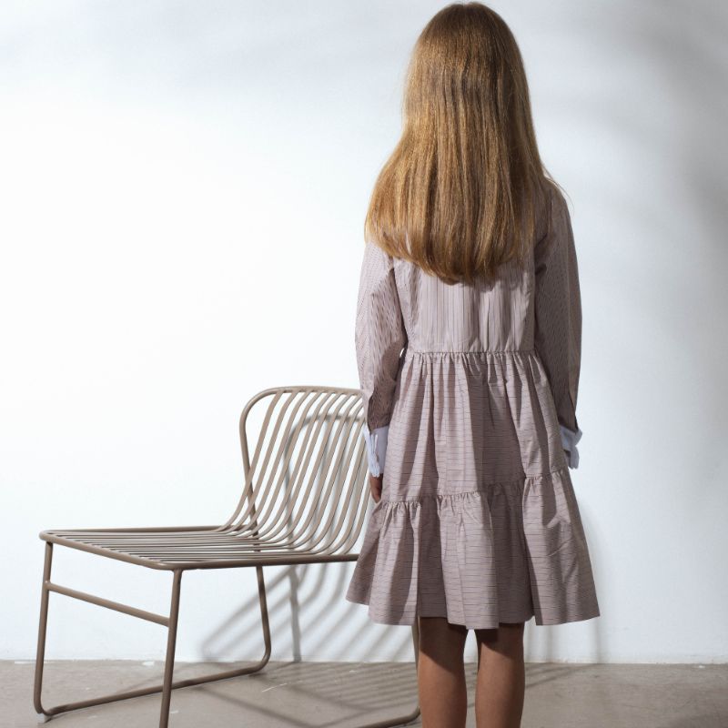 Diablo Dress - Sand Stripes