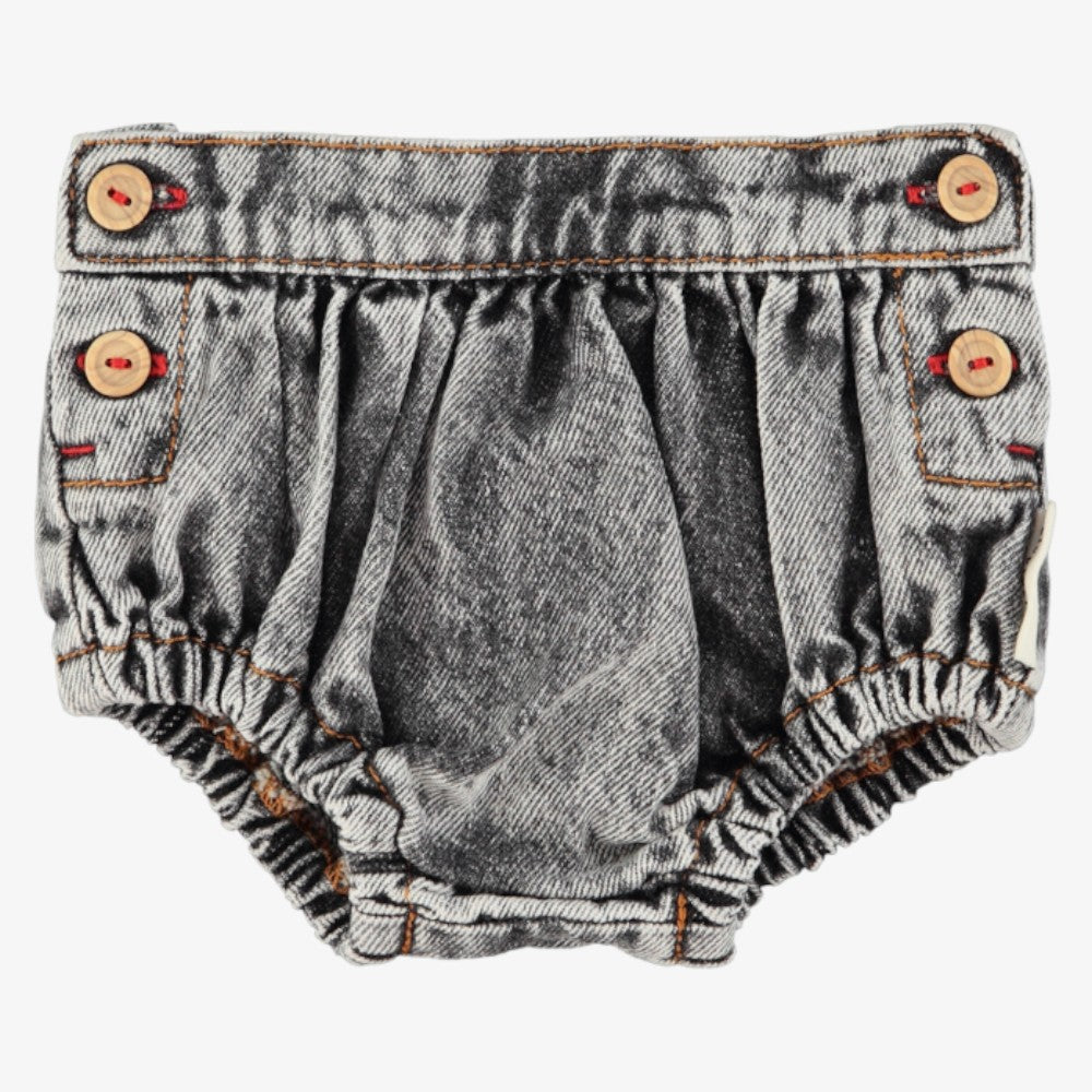 Stripe Shorties - Denim