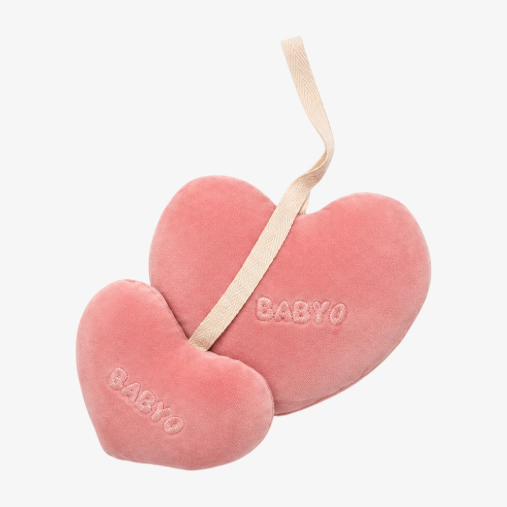 Embossed Mini Plushie - Pink