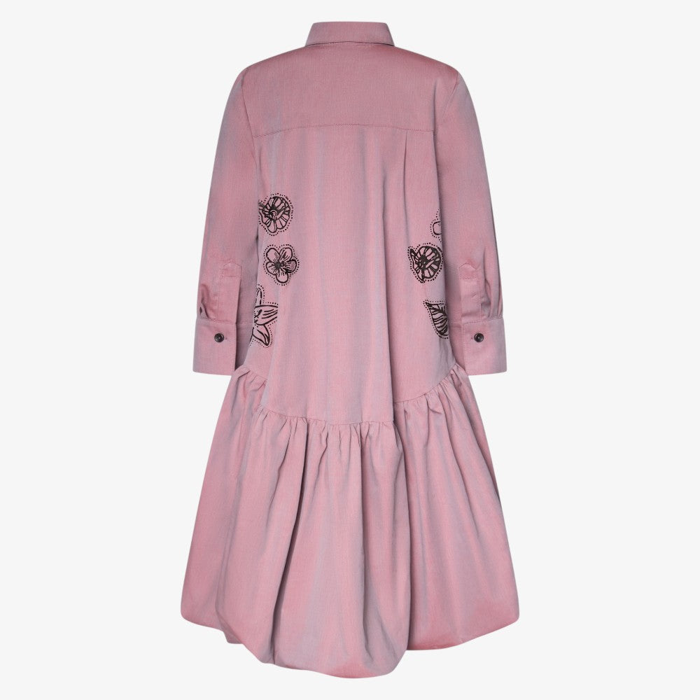 Shirt Dress - Ruby