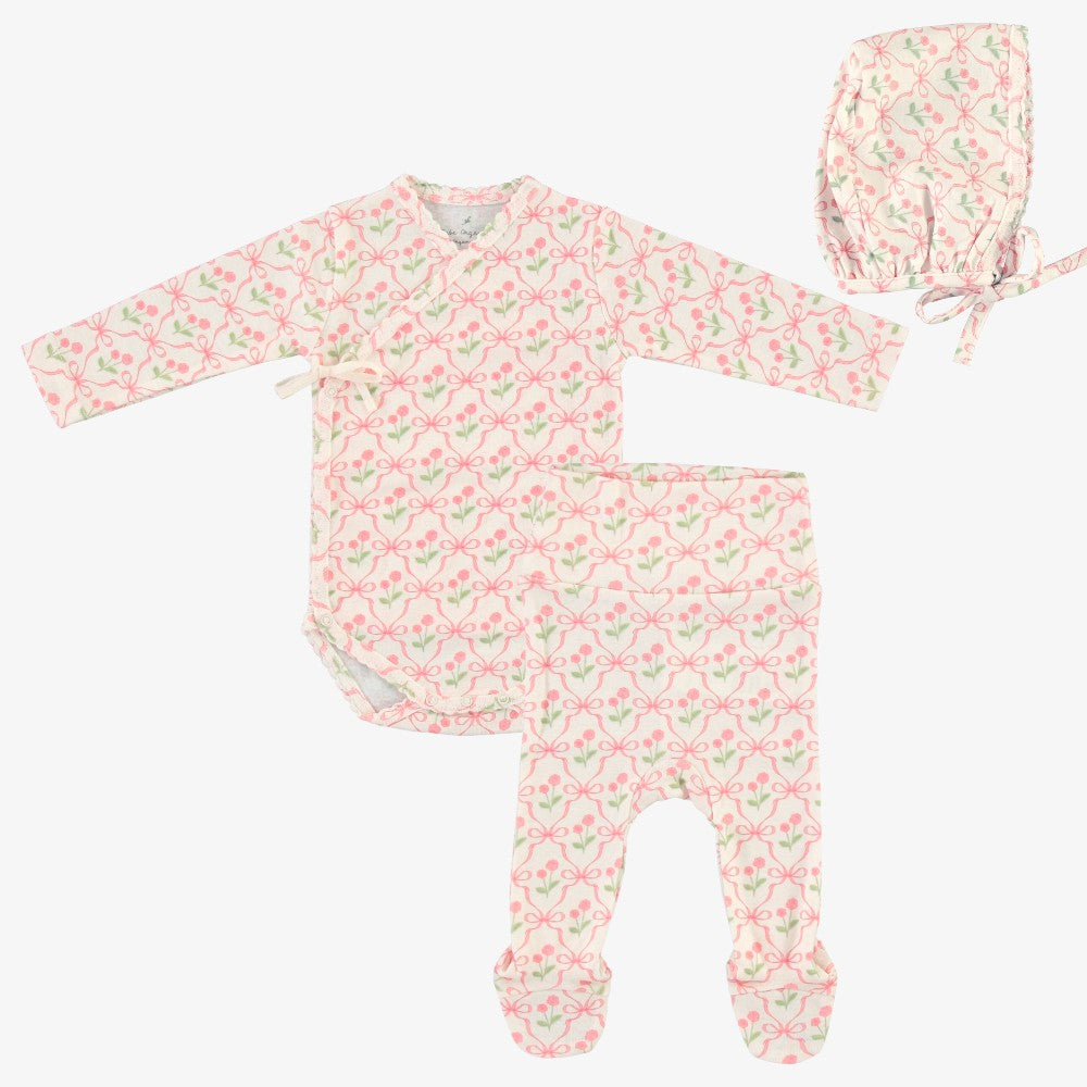 Blossom Wrap 3 Piece Set - Bows