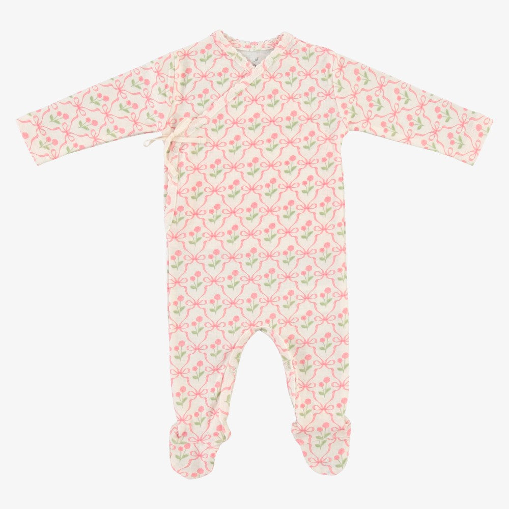 Blossom Footie - Bows