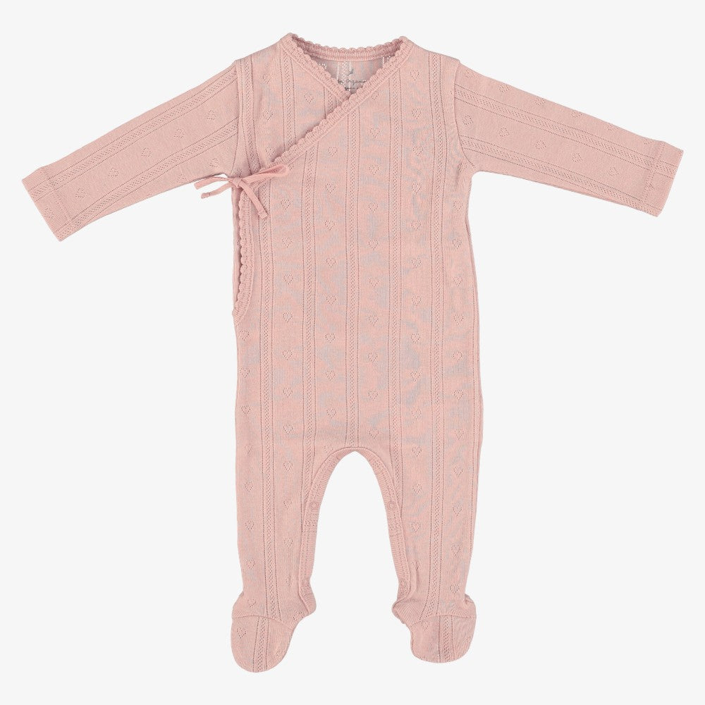 Bebe Footie - Blush