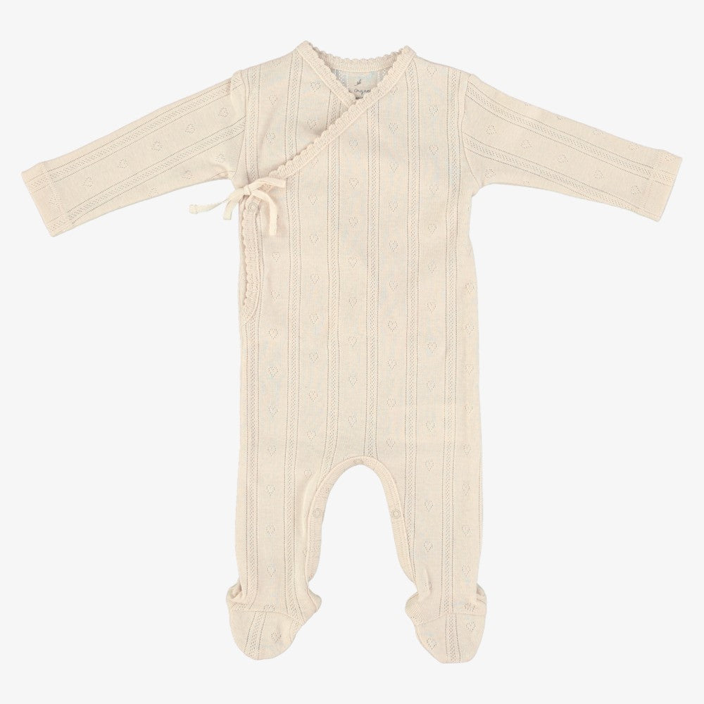 Bebe Footie - Natural