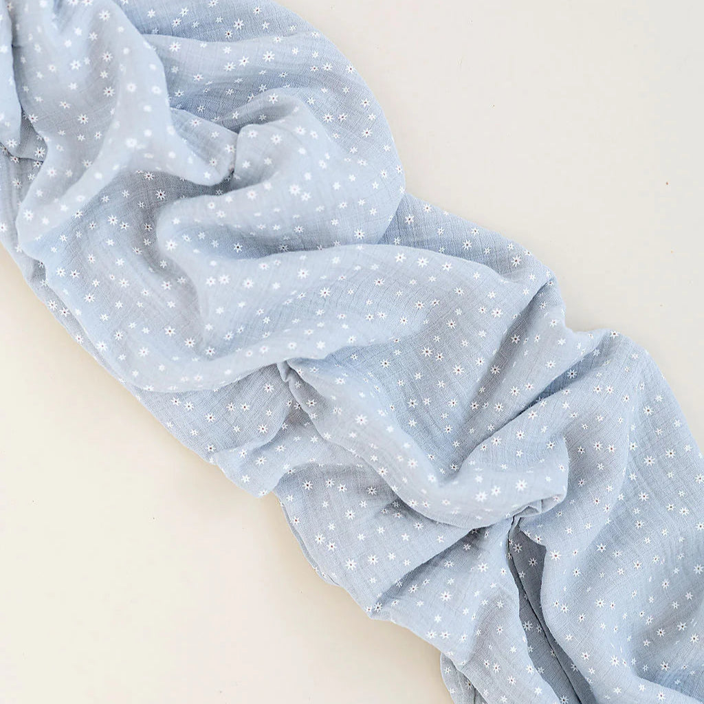 Muslin Swaddle 1 Pack - Ditsy Star