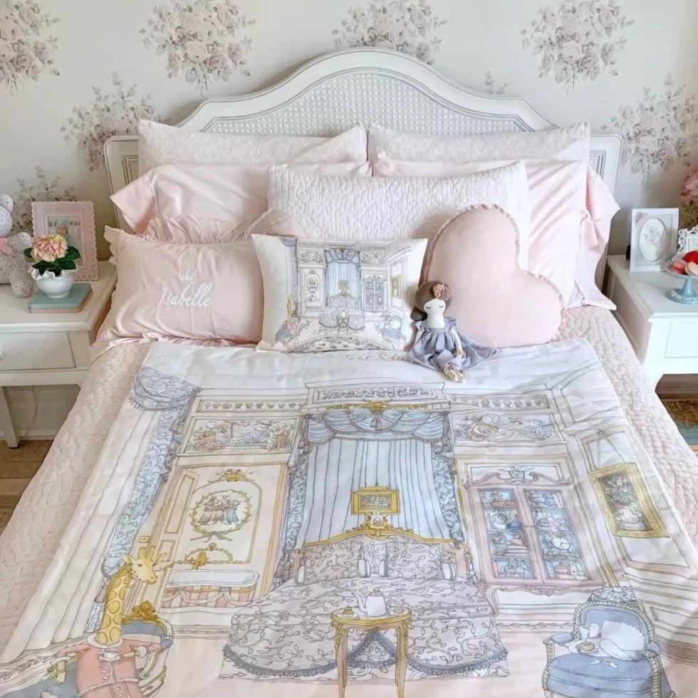 Reversible Quilt - French Bedroom