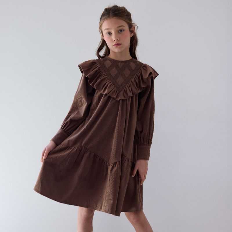Criss Cross Dress - Chocolate