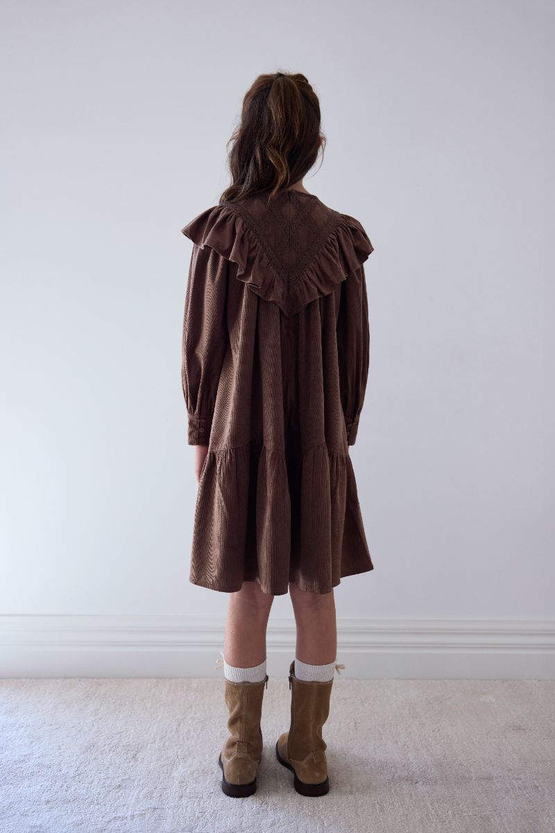 Criss Cross Dress - Chocolate
