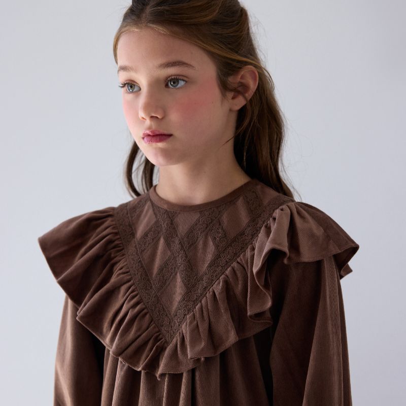 Criss Cross Dress - Chocolate