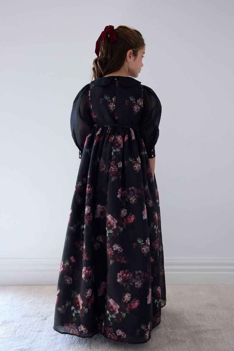Organza Gown - Black