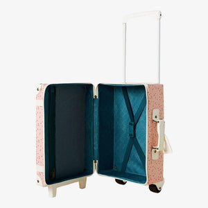 See-Ya Suitcase - Pink Daisies