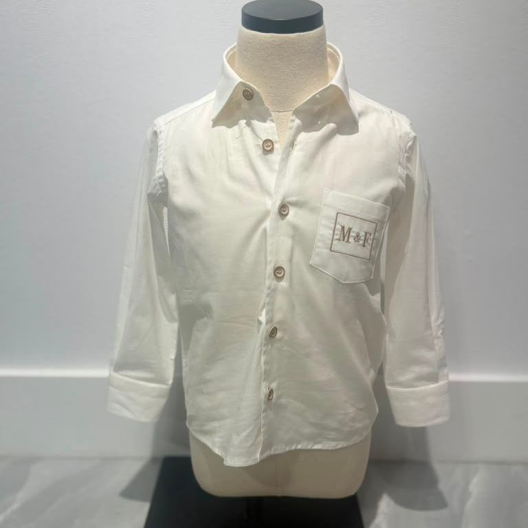 Shirt - NATURAL & CAMEL