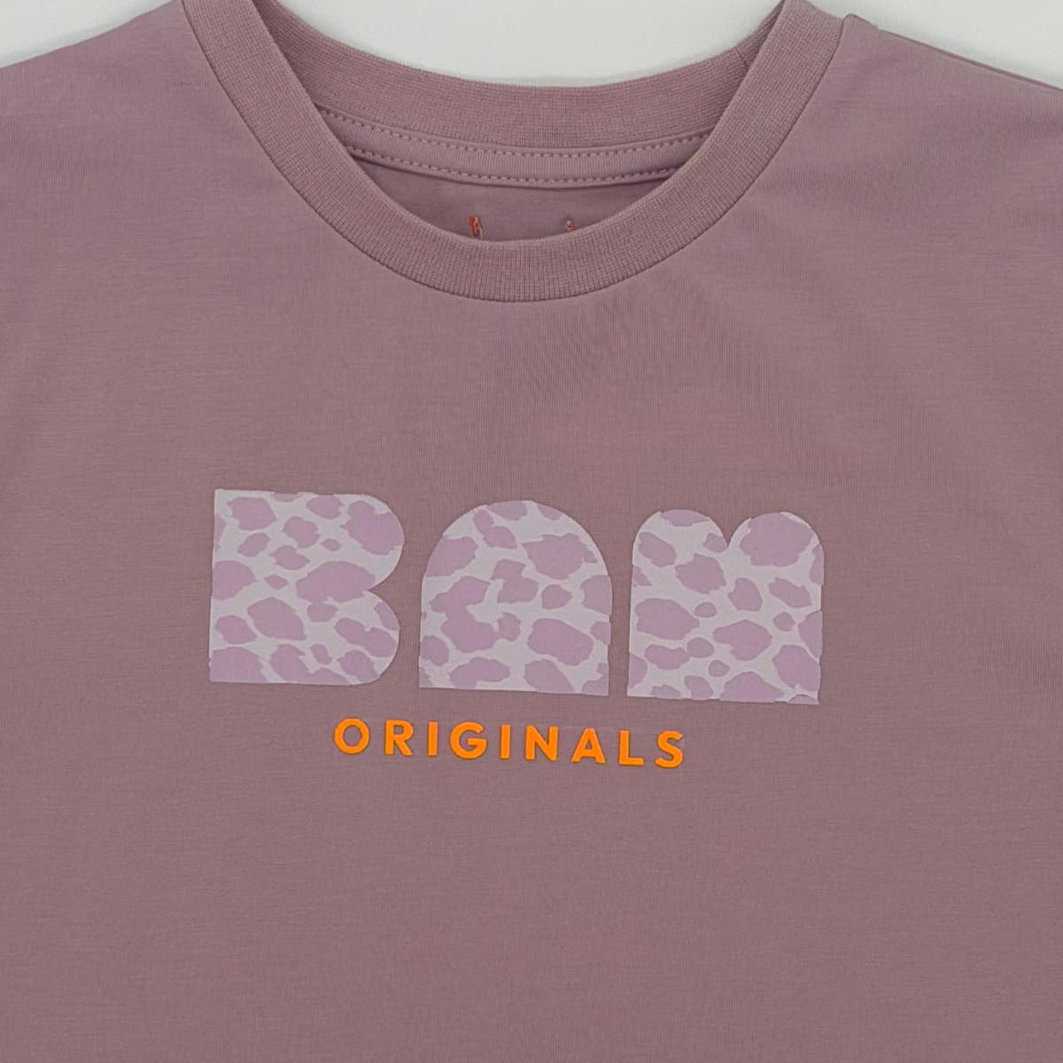 Leopard Logo SS T-Shirt - Pink