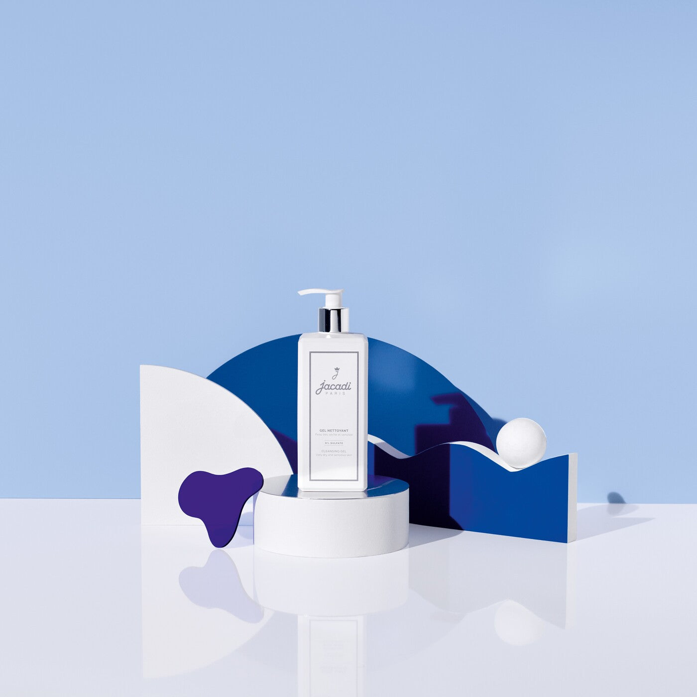 Cleansing Gel Body & Hair - white