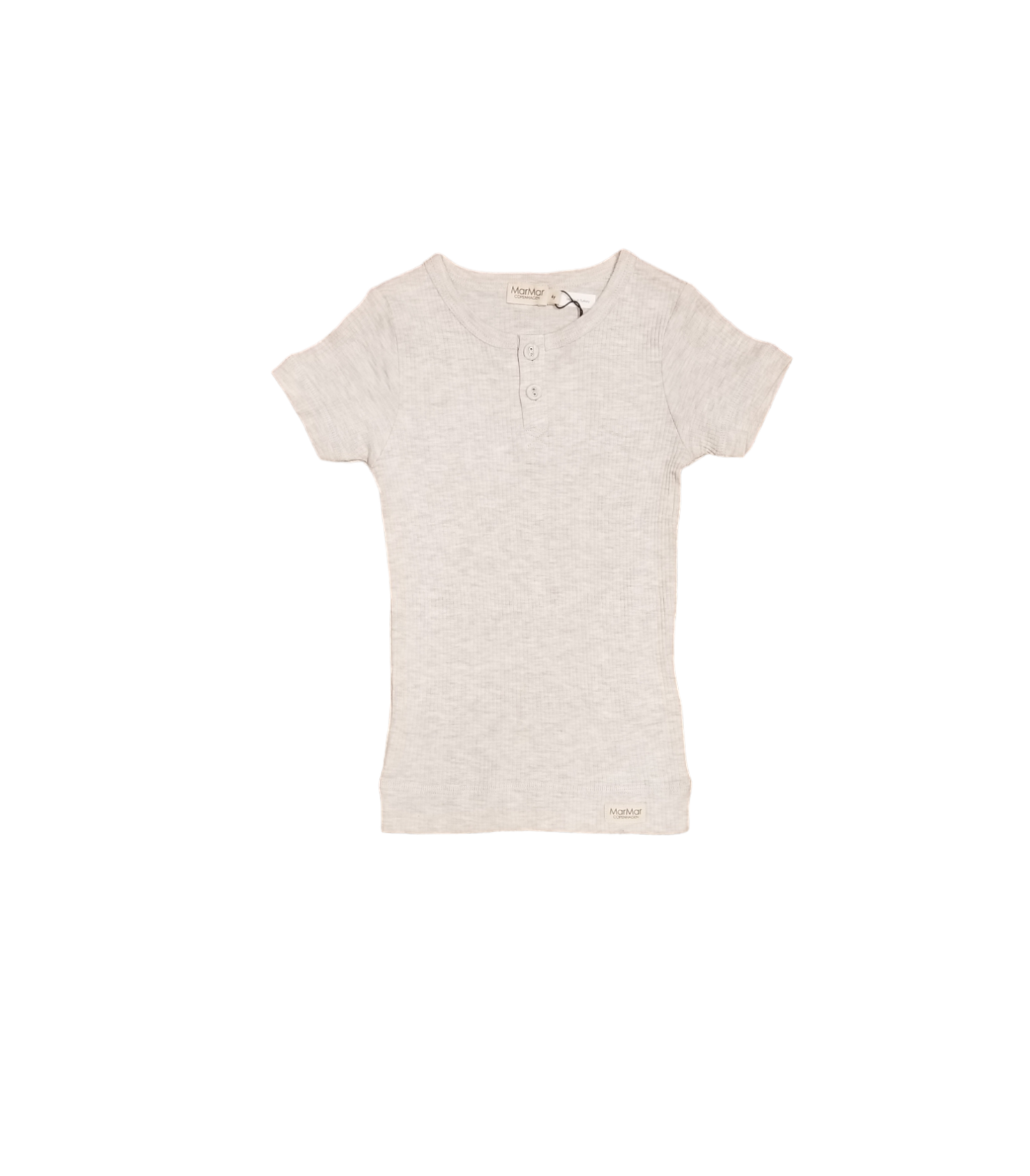 SS Henley Top - Beige Melange