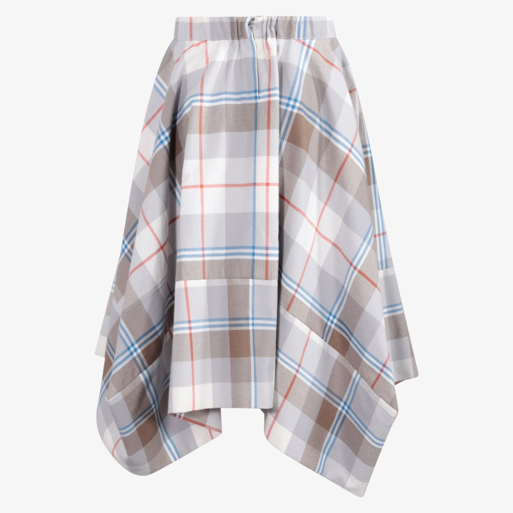 Geometric Skirt - Check
