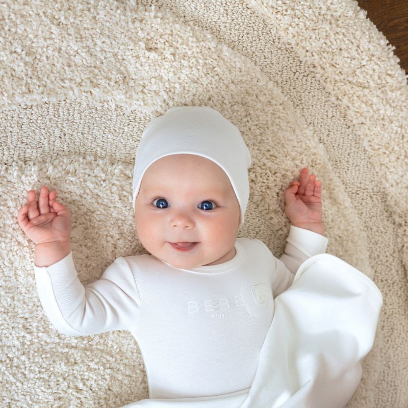 Teddy Footie - Ivory