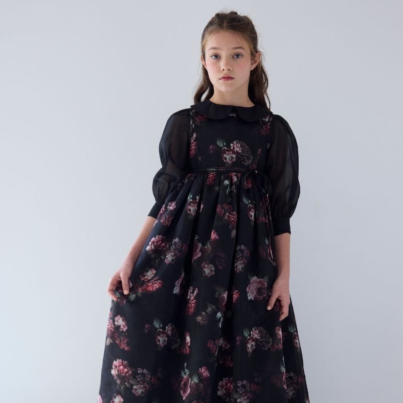 Organza Blouse - Black
