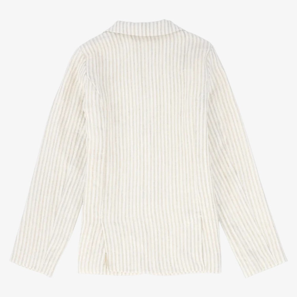 Emblem Pocket Blazer - Tan