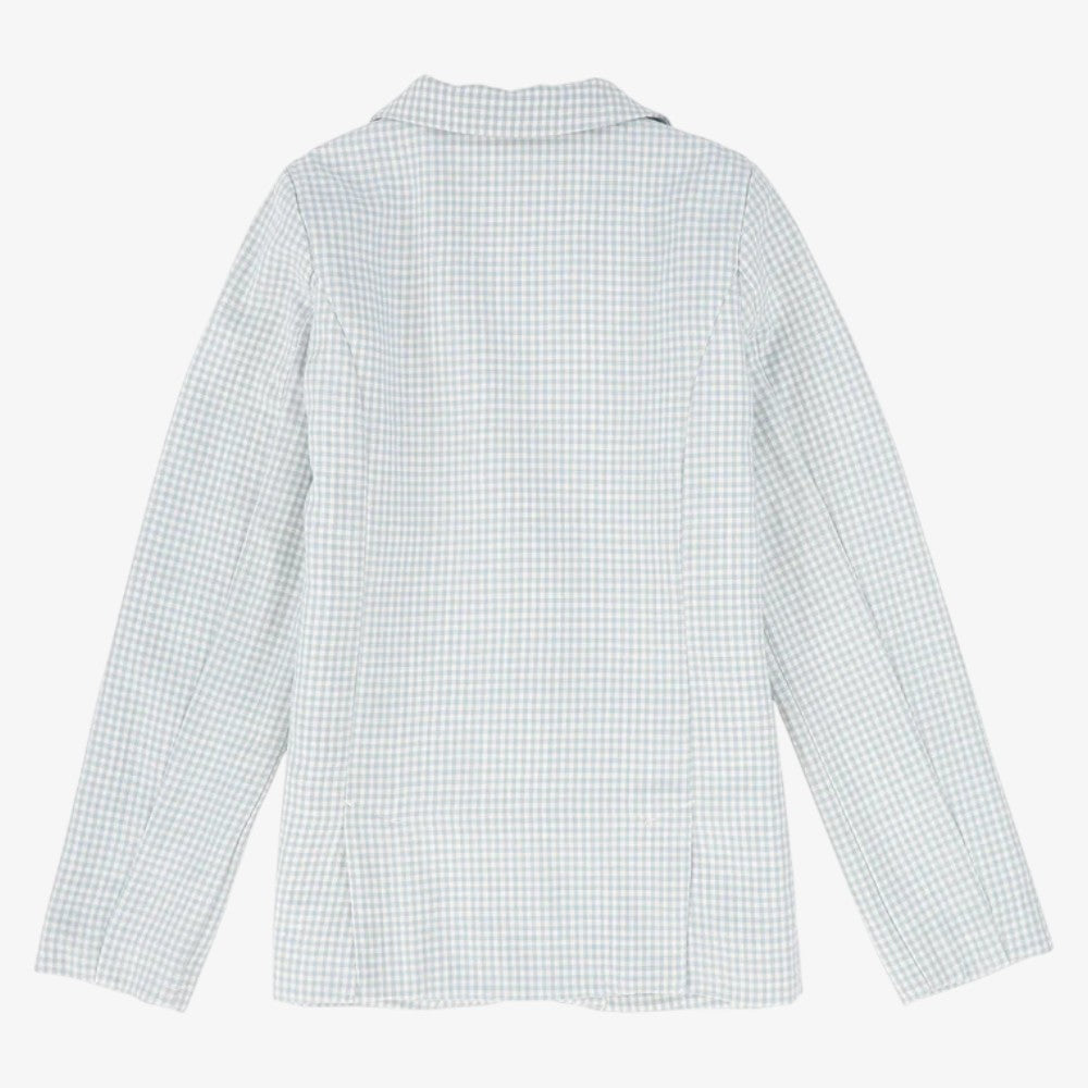 Emblem Pocket Blazer - Blue