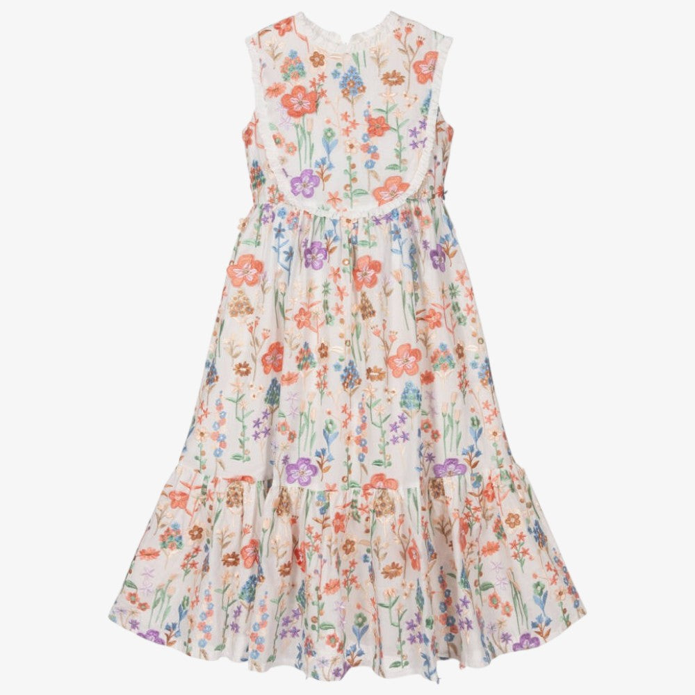 Serena Embroidered Dress - Floral