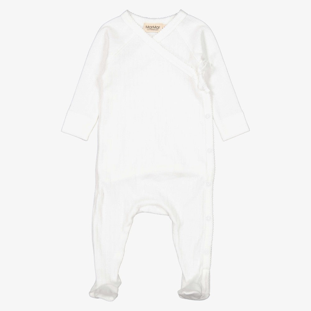 Rubetta Footie - Gentle White