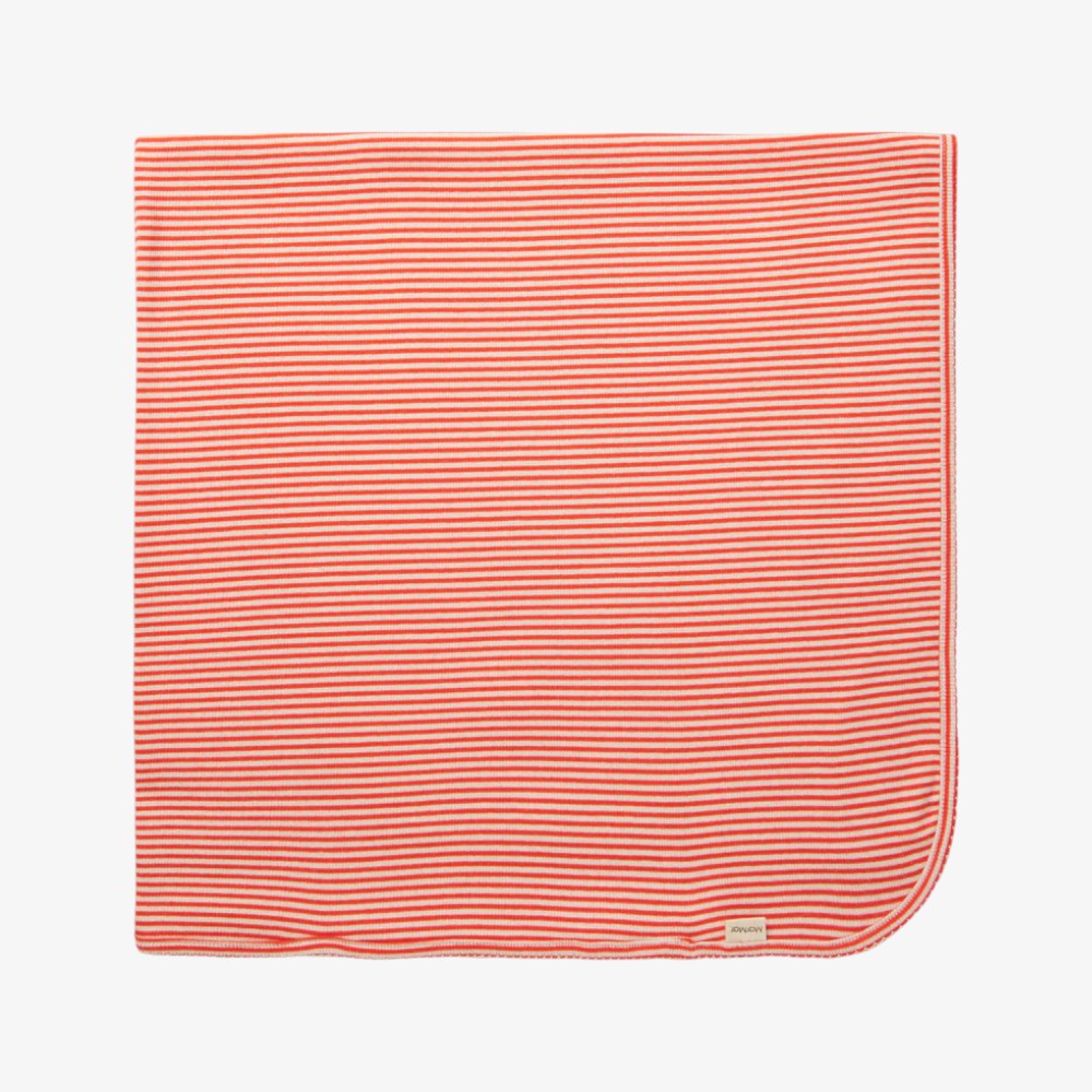 Alida Blanket - Red Stripe