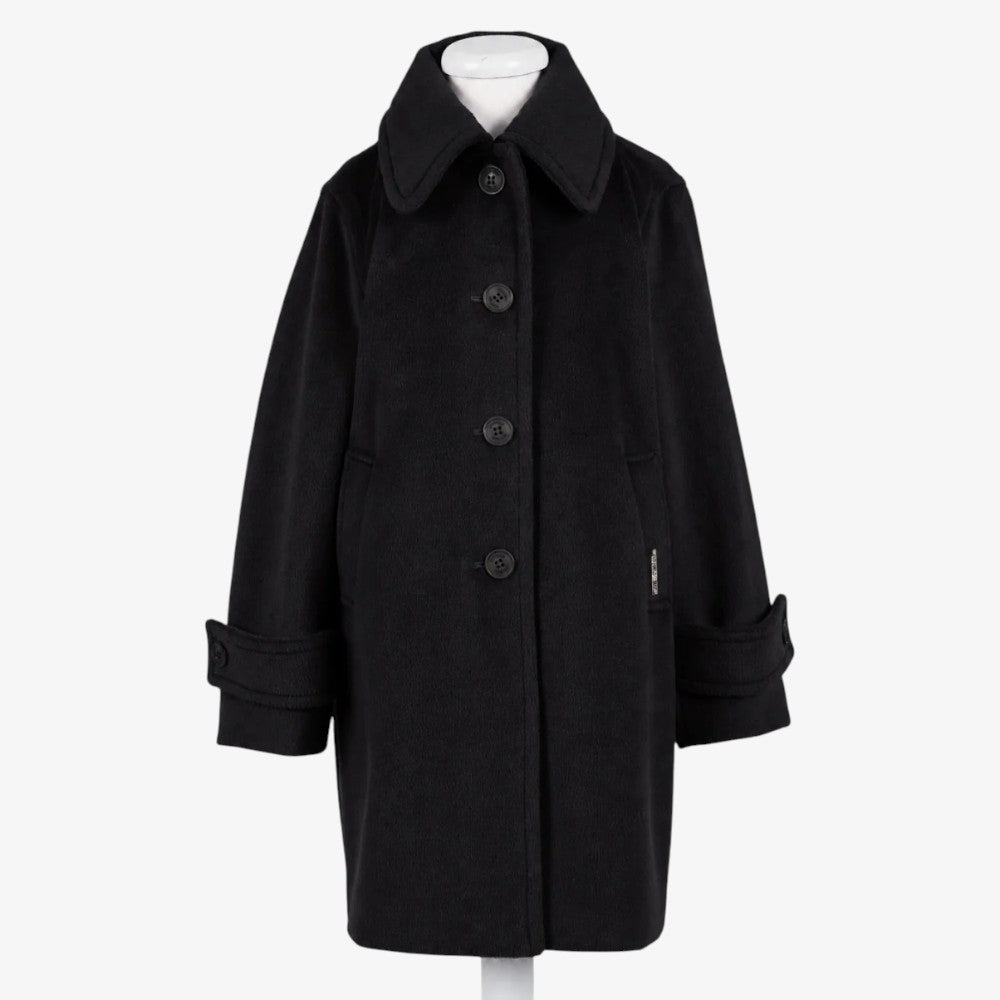 Wool Coat - Black
