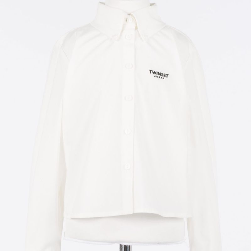 Embroidered Shirt - Offwhite