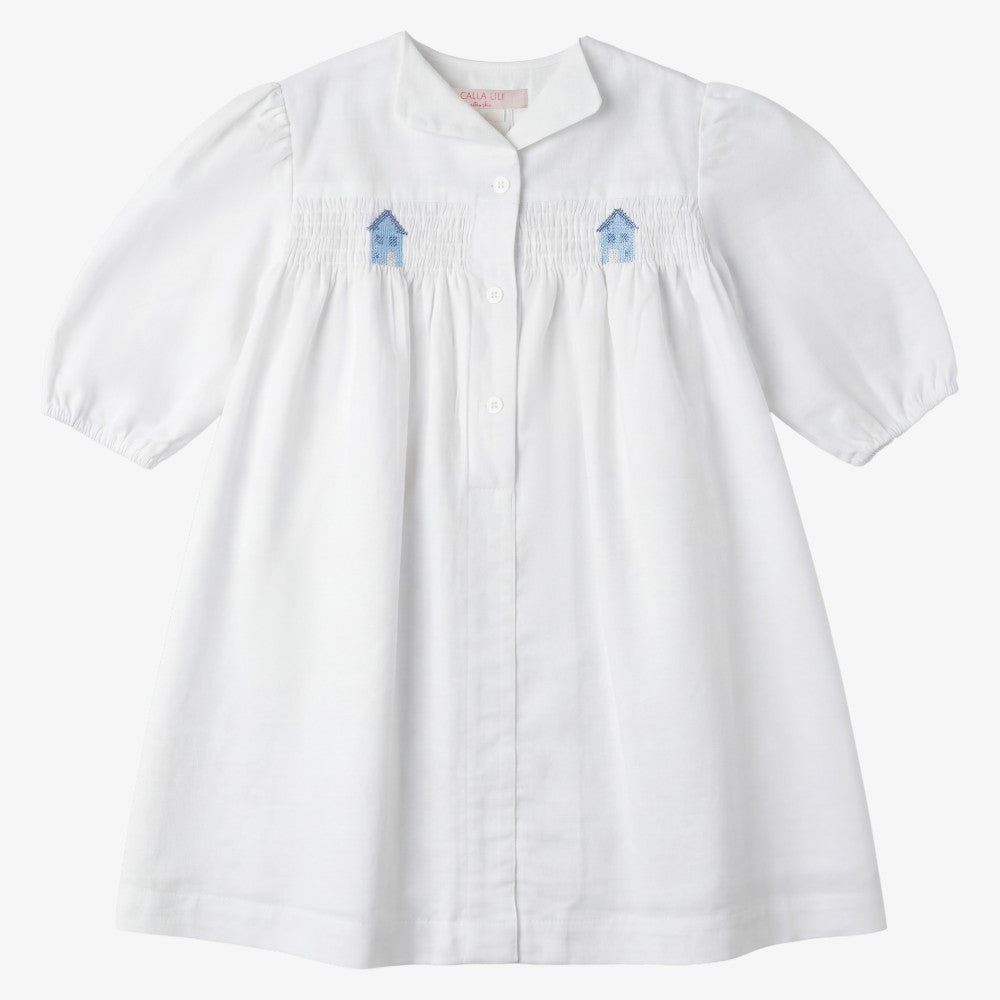 Smock Dress - White