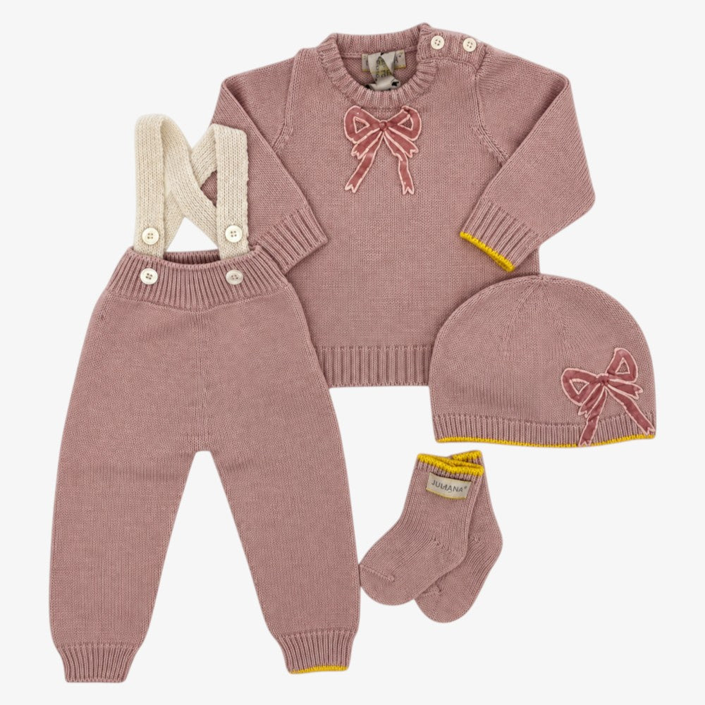 Wool Sweater - Cameo Pink