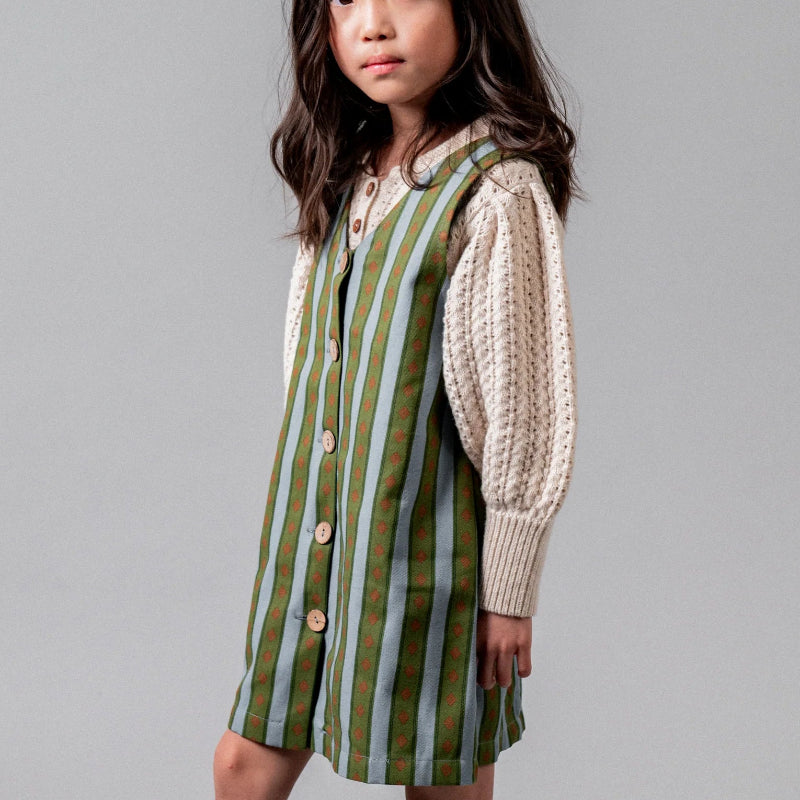 Levante Dress - GREEN & BLUE