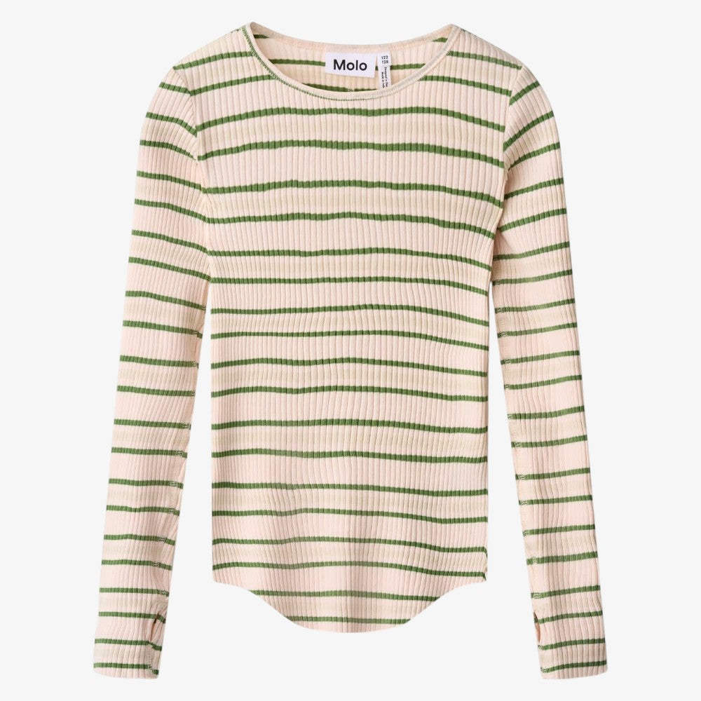 Rochelle T-Shirt - Green Stripe