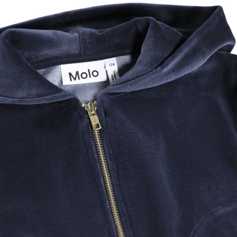Mila Zip Up - Navy