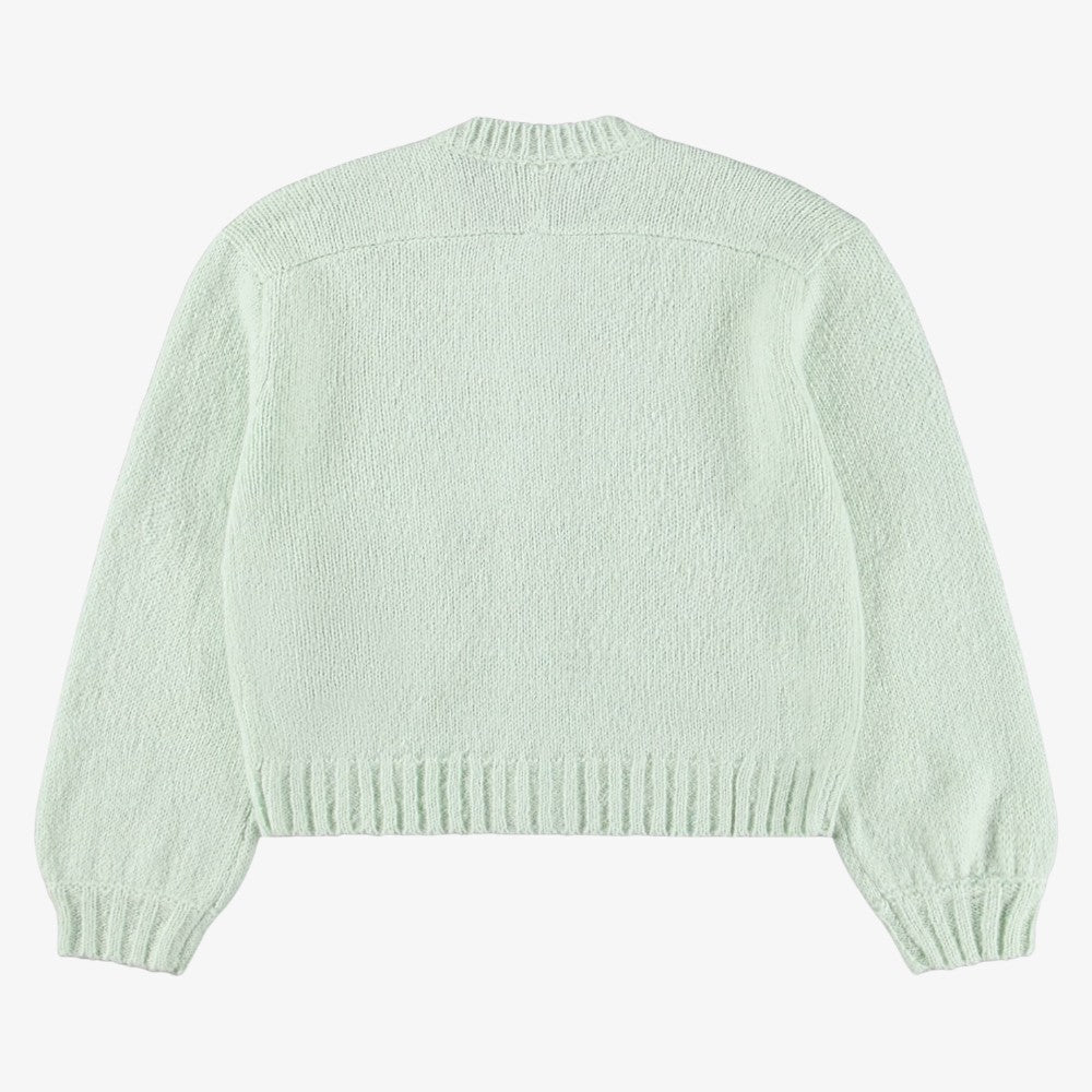 Gertrude Cardigan - Nile Green