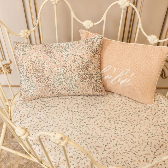 Enchanted Crib Sheet Set - Mauve