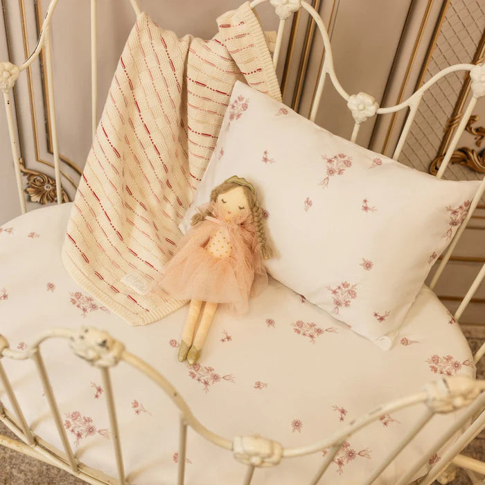 Dreams Crib Sheet Set - Petal