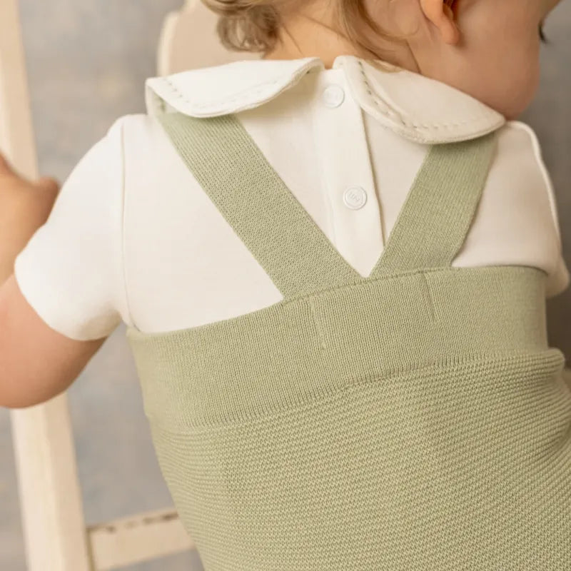 Knit Love 3 Piece Set - White & Sage