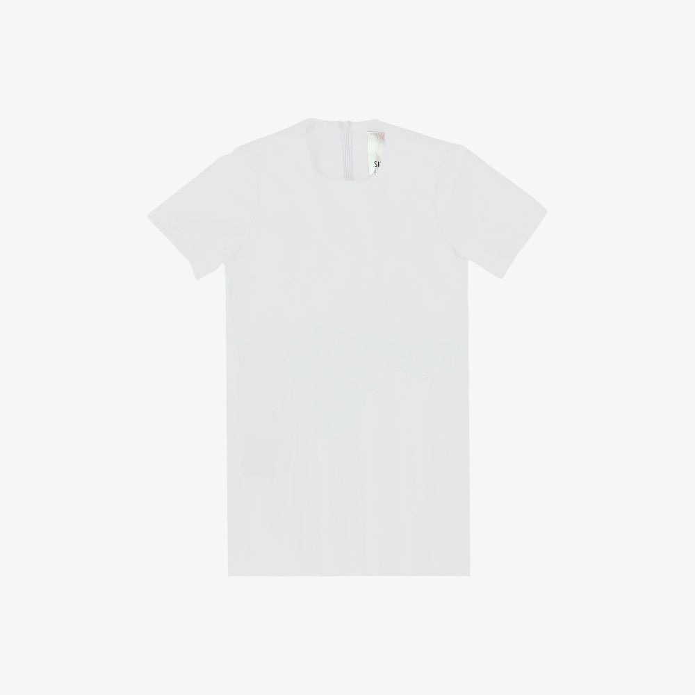 Jersey Dress - White Jersey Dress - White