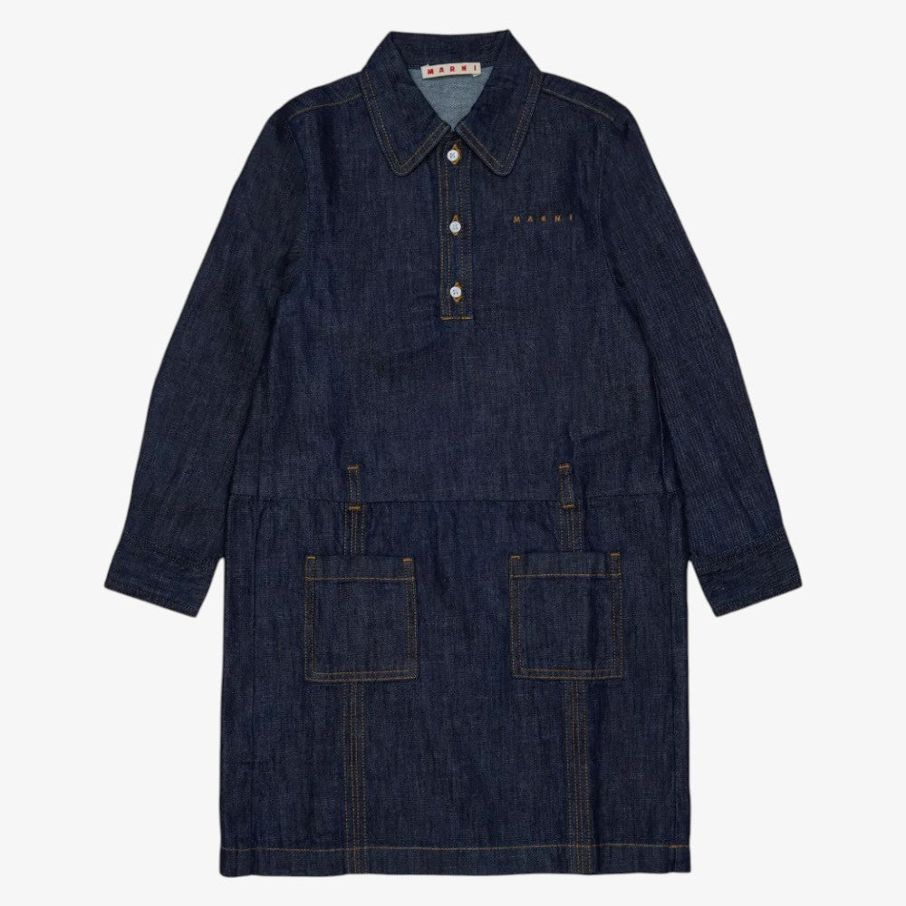 2 Pocket Dress - Denim