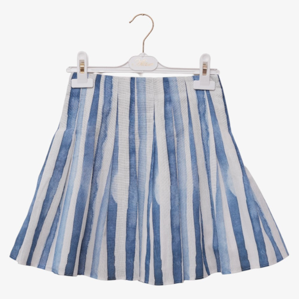 Stripe Skirt - Blue