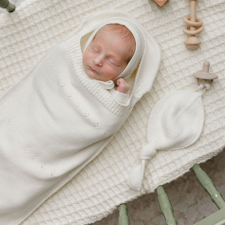 Pointelle Knit - Cream