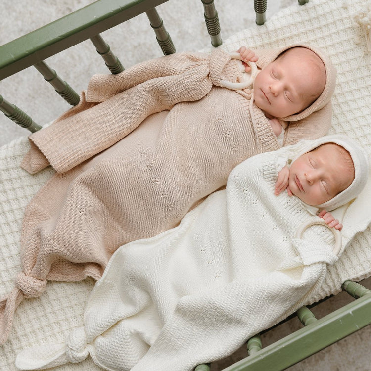 Pointelle Knit - Cream