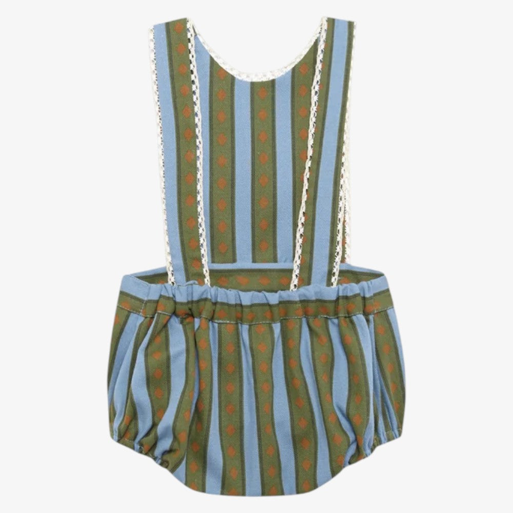 Levante Romper - GREEN & BLUE