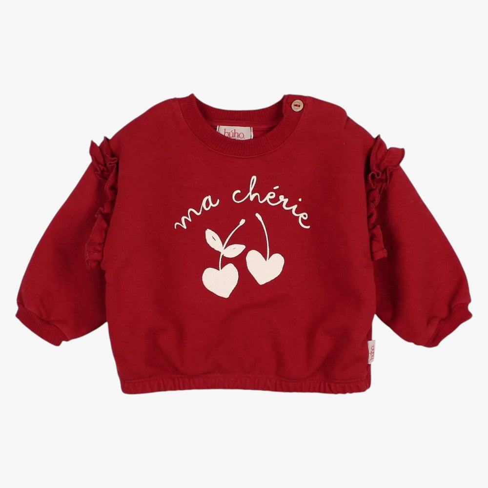 Cherie Sweatshirt - Cherry